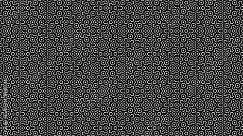 Modern geometric abstract floral organic textile pattern vector.