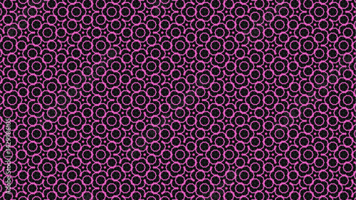 Modern geometric abstract floral organic textile pattern vector.