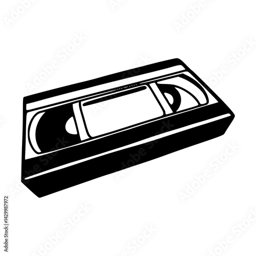 vintage media icon design