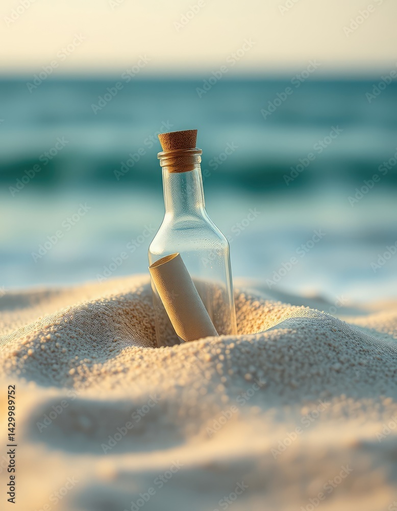 Obraz premium Message in a Bottle
