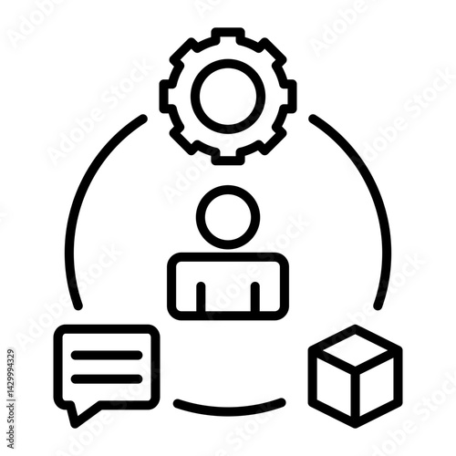 Customer Lifecycle Icon