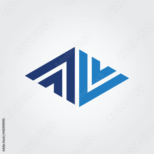 Arrow up down icon logo design illustration