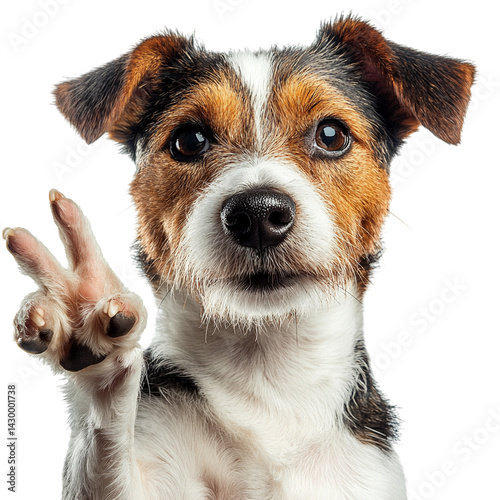 Dog looking up transparent background

