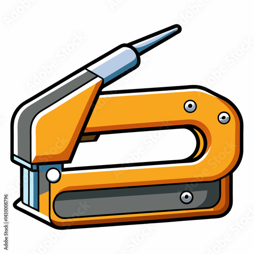 illustration of a stapler