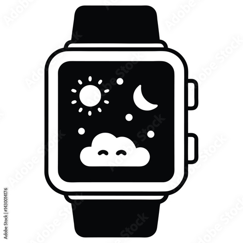 Digital Smartwatch for Weather Updates