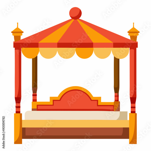 illustration of a carousel
