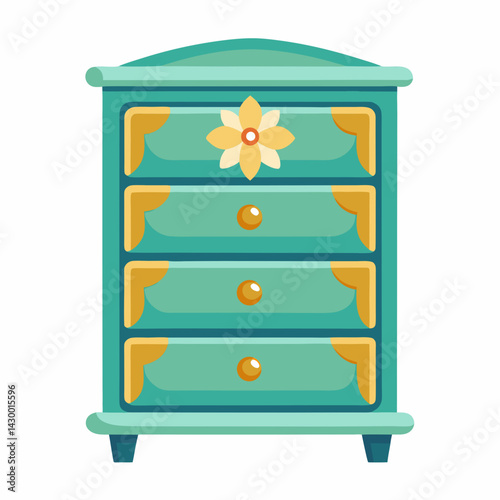 set of wooden shelves