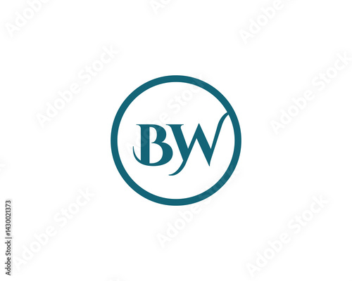 Free Download BW logo design vector template. BW - GFXLoad