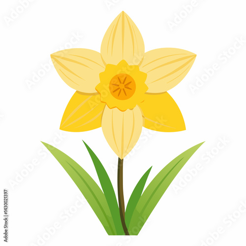yellow daffodil flower