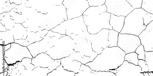 Closeup of dry fissure ground. White dried and cracked ground earth background.Gray crack on earth texture. erosion.	