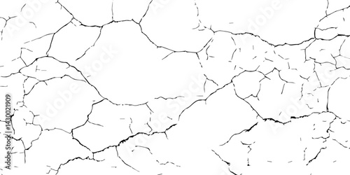 Closeup of dry fissure ground. White dried and cracked ground earth background.Gray crack on earth texture. erosion.	
