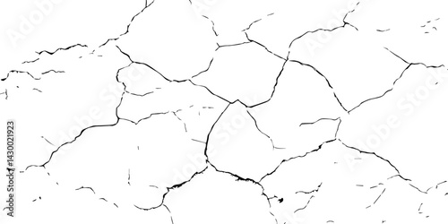 Closeup of dry fissure ground. White dried and cracked ground earth background.Gray crack on earth texture. erosion.	