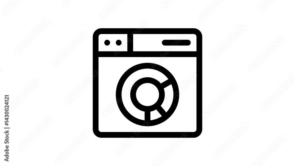 pie chart animated icon pie chart animated icon