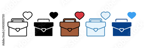 Business Ethics  Icon Set Multiple Style Collection