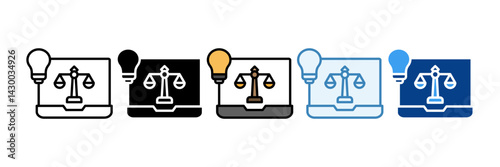 Ethical Innovation  Icon Set Multiple Style Collection