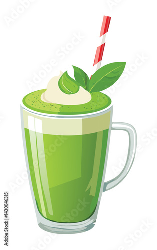 Green Tea cup with Mint