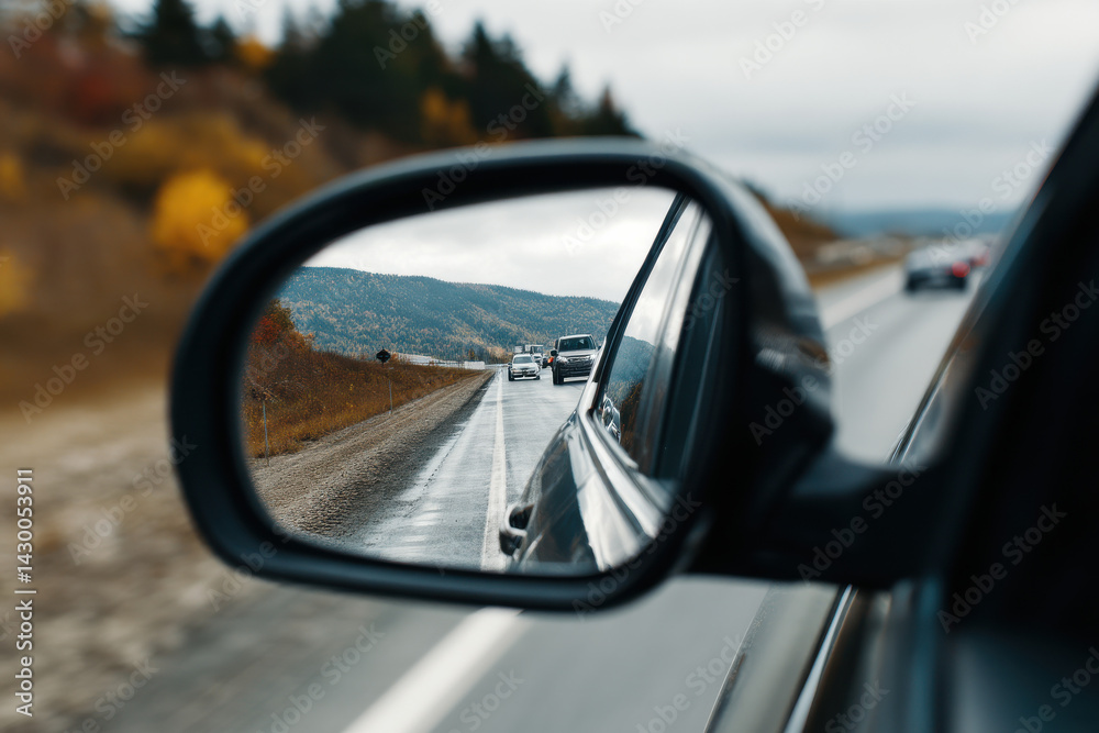 Objects in mirror are closer than they appear on car Objects in mirror are closer than they appear on car