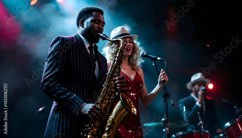 International Jazz Day celebration with live band performance