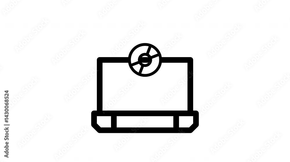 disc animated icon