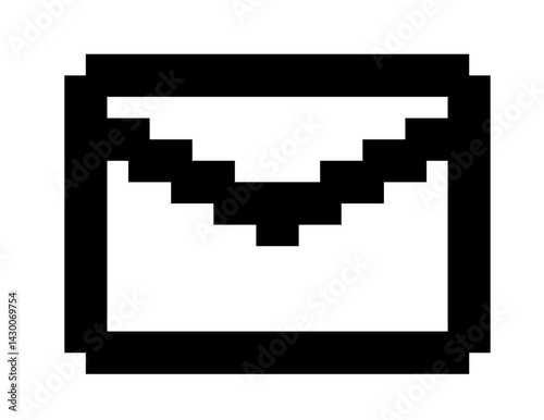 e-mail pixel icon . mail icon 