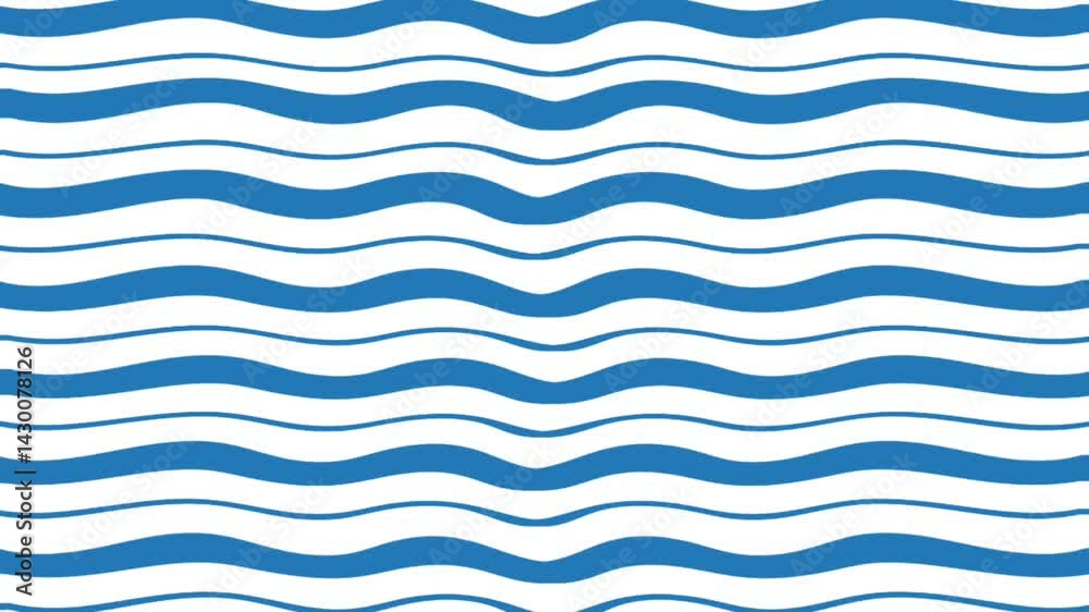 blue wave line animation on white horizontal screen blue wave line animation on white horizontal screen