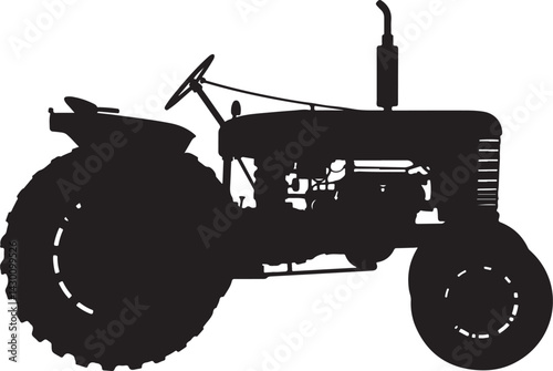 Farm Tractor Silhouette SVG Bundle