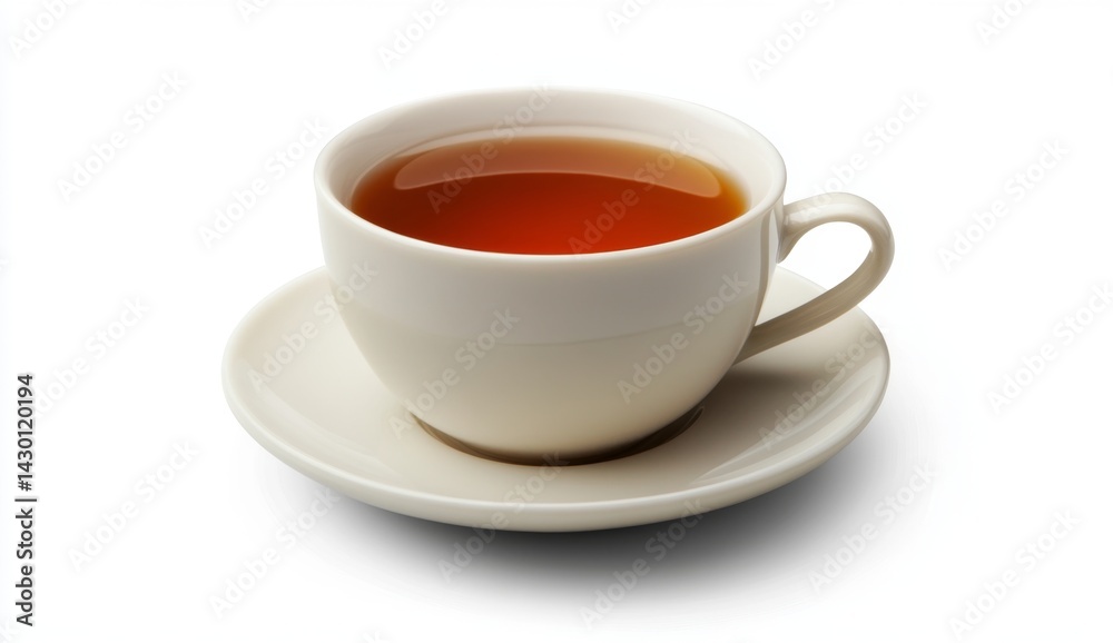 custom made wallpaper toronto digitalWhite teacup and saucer, filled with tea, studio shot