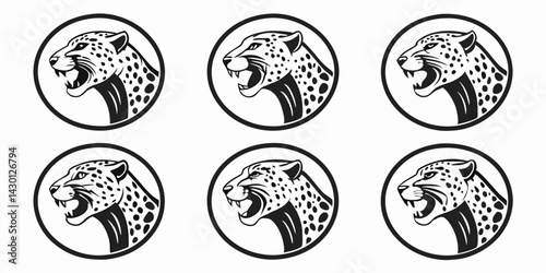 A vector set features hand-drawn food illustrations and icons, including meat, pasta, and vegetables in a seamless pattern design