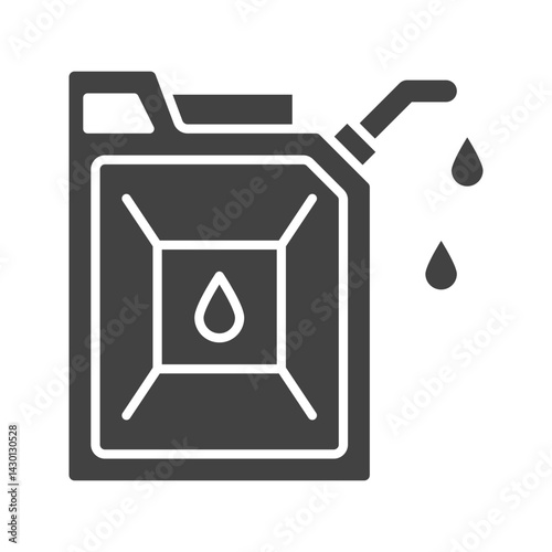Canister icon vector image. Suitable for mobile apps, web apps and print media.