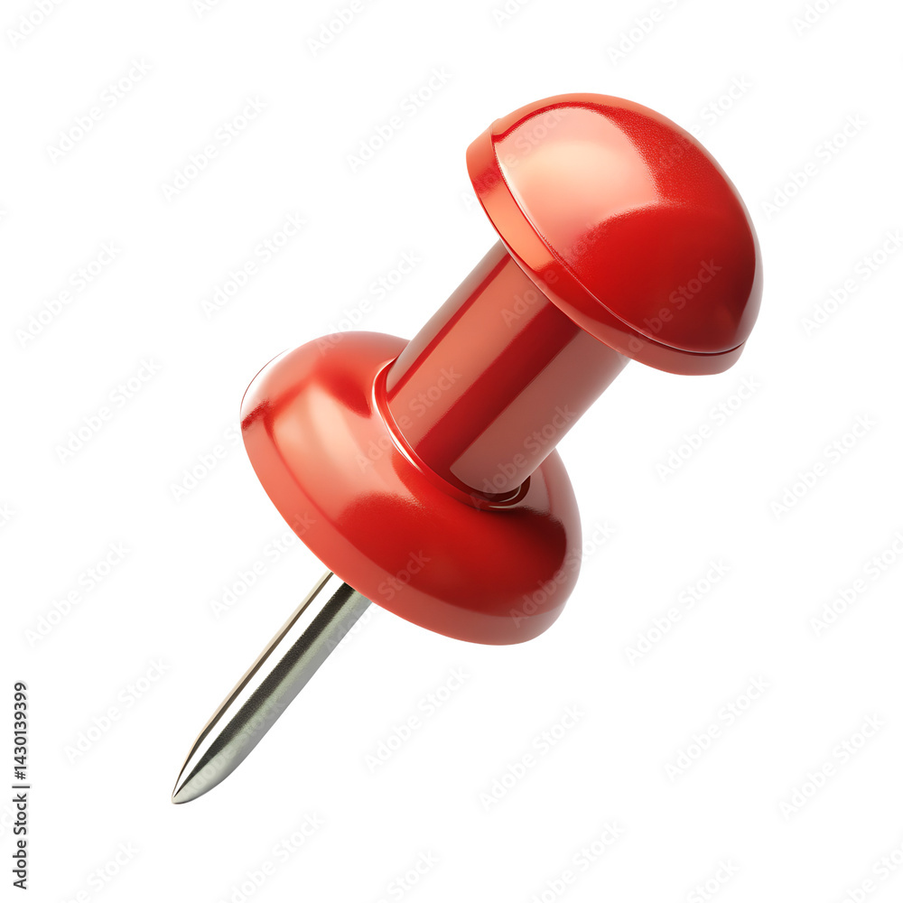 red push pin red push pin