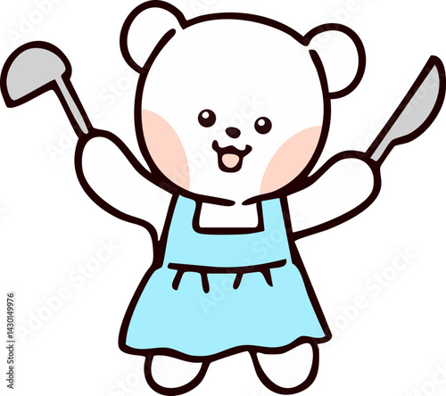 요리하는곰