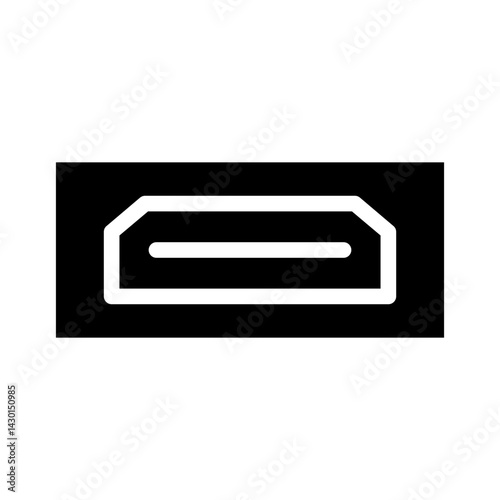 hdmi glyph icon