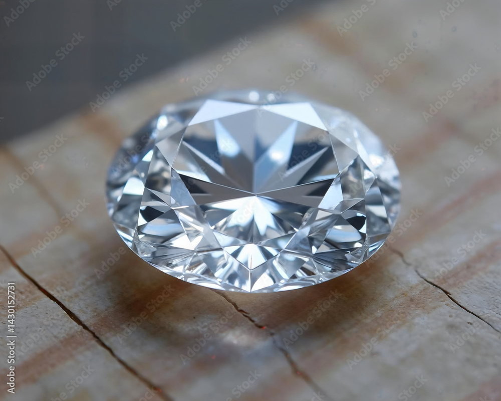 Diamond are decorated with rings. Diamond are decorated with rings.