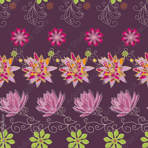 Bold floral  bring a fresh breeze to spring ,flowers spring up everywhere  lift your spirit to new levels., beauty from the Fathers hand.
