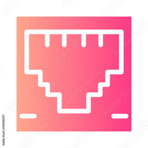 ethernet gradient icon