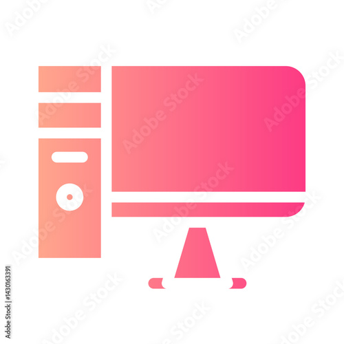 workstation gradient icon