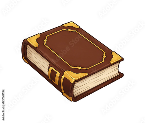 豪華な革装丁 古書 静謐な雰囲気
