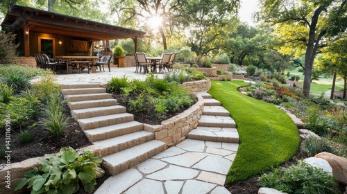 Stunning backyard landscaping design