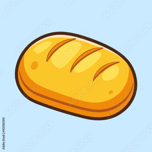 vector illustration of bread