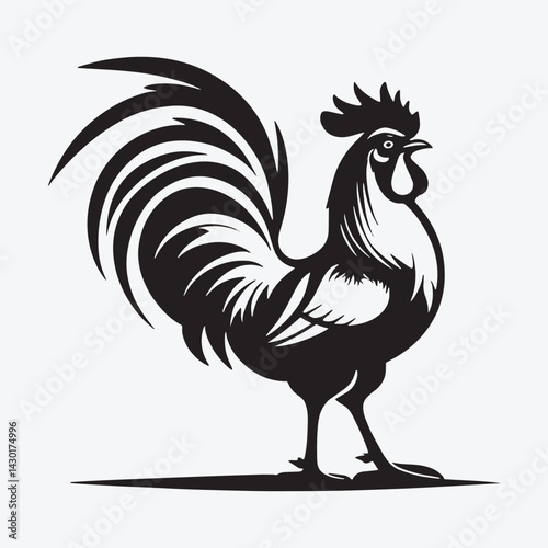 rooster logo design