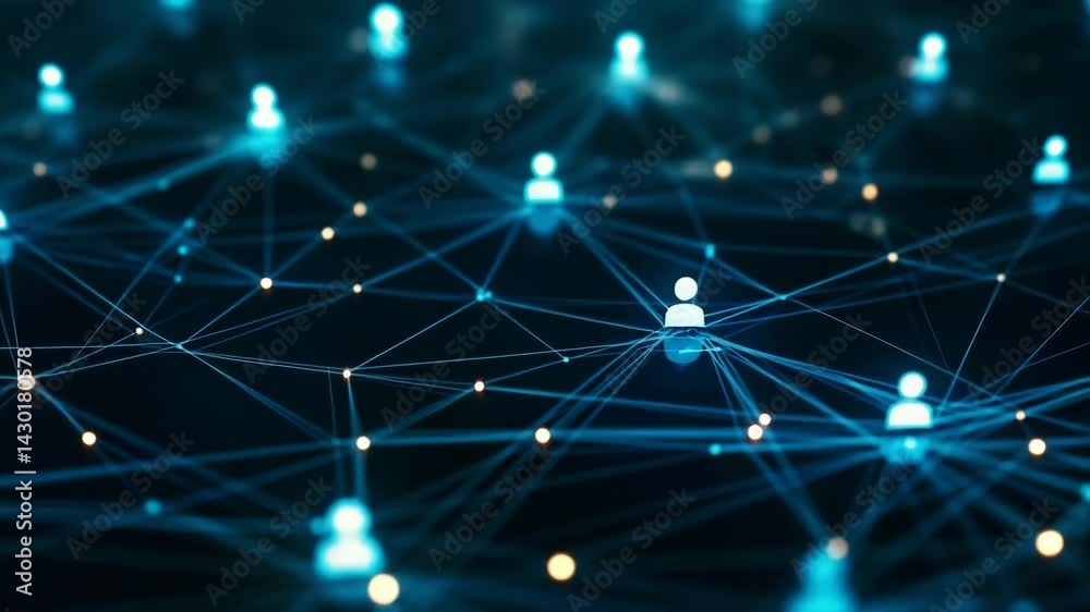 Global Network Connection Digital People Interconnection Technology Global Network Connection Digital People Interconnection Technology