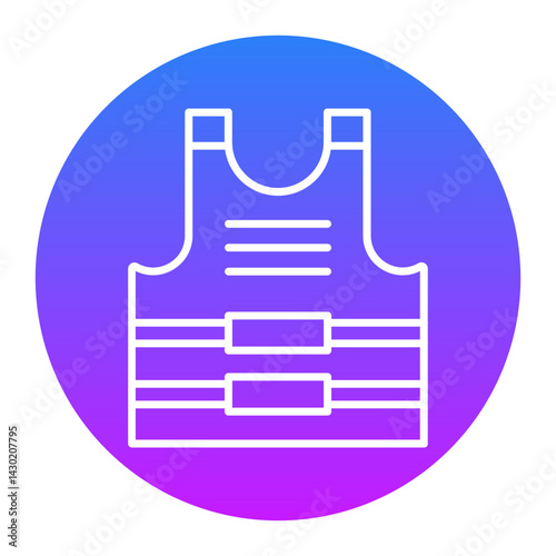 Bullet Proof Vest Icon