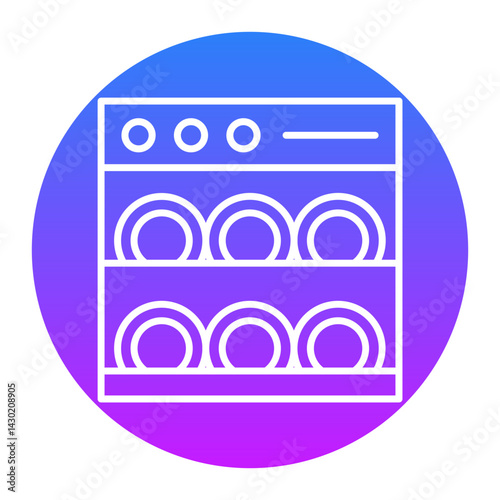 Dishwasher Icon