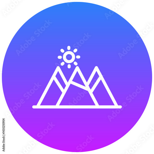 Mountains Icon