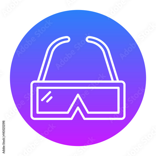 3d Glasses Icon