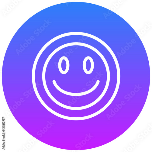 Slightly Smiling Face Icon