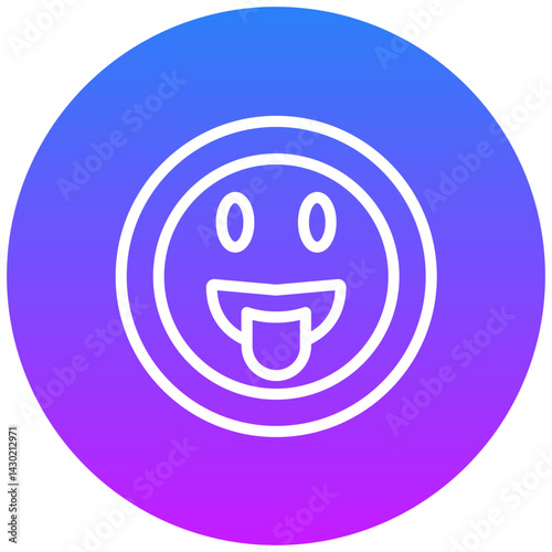 Face with Tongue Icon
