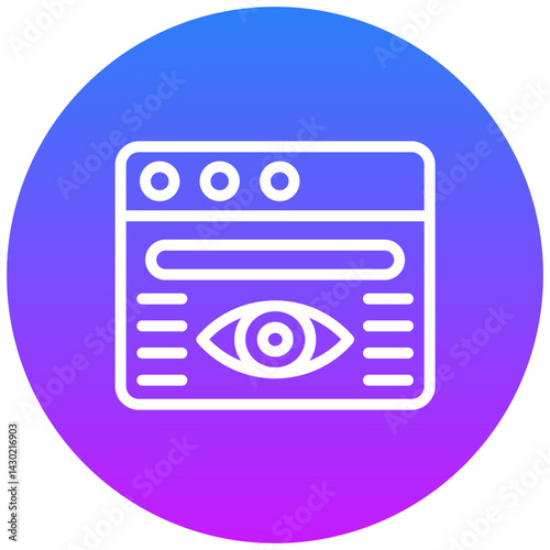 Page Visitors Icon