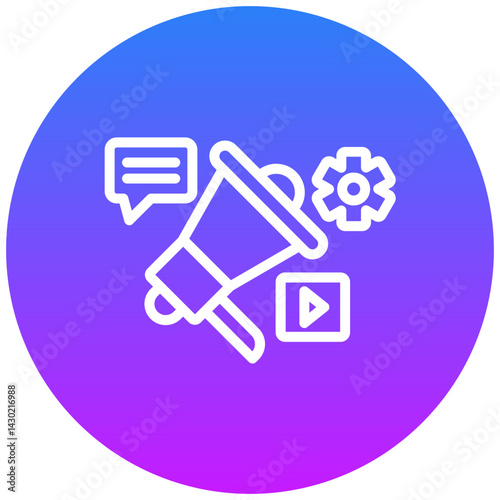 Social Media Marketing Icon