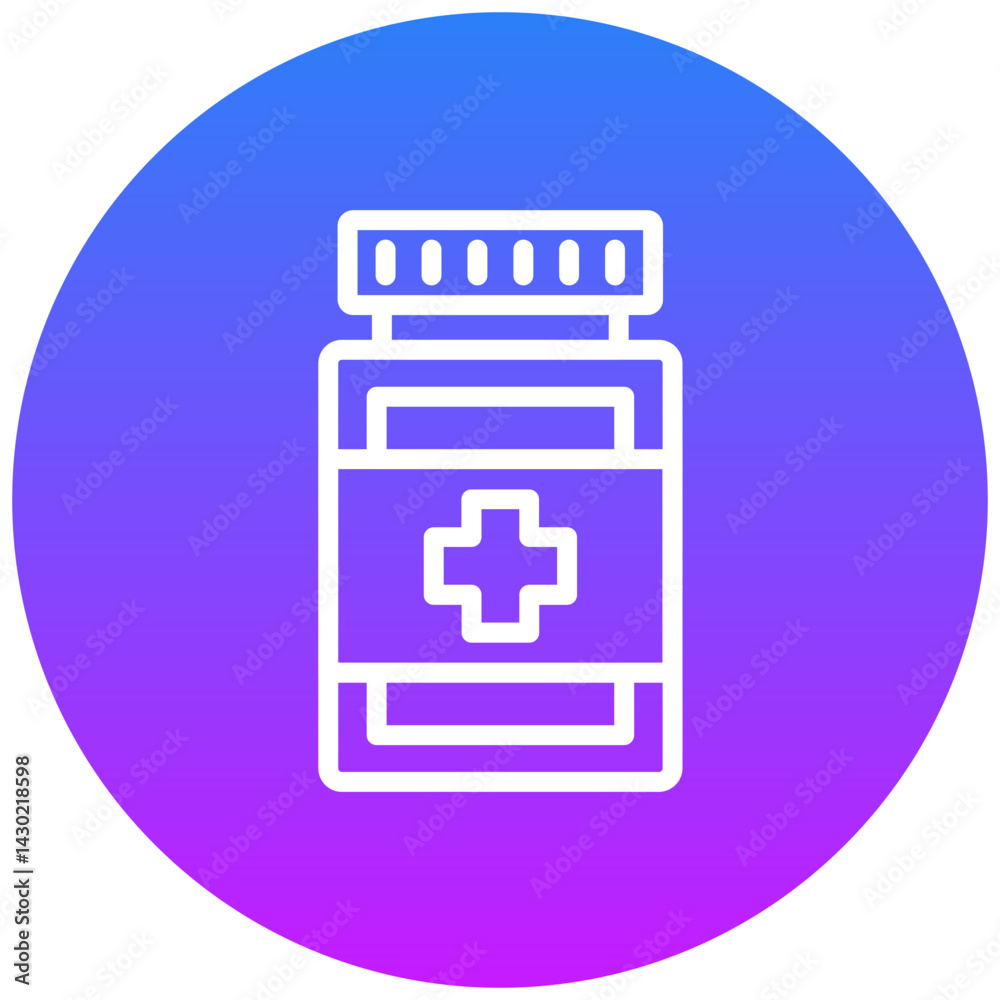 Obraz premium Supplements Icon